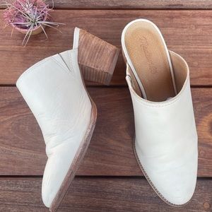 Madewell The Harper Mule Leather Bootie